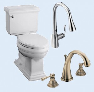 Toilets, plumbing fixtures, plumbing in Virginia