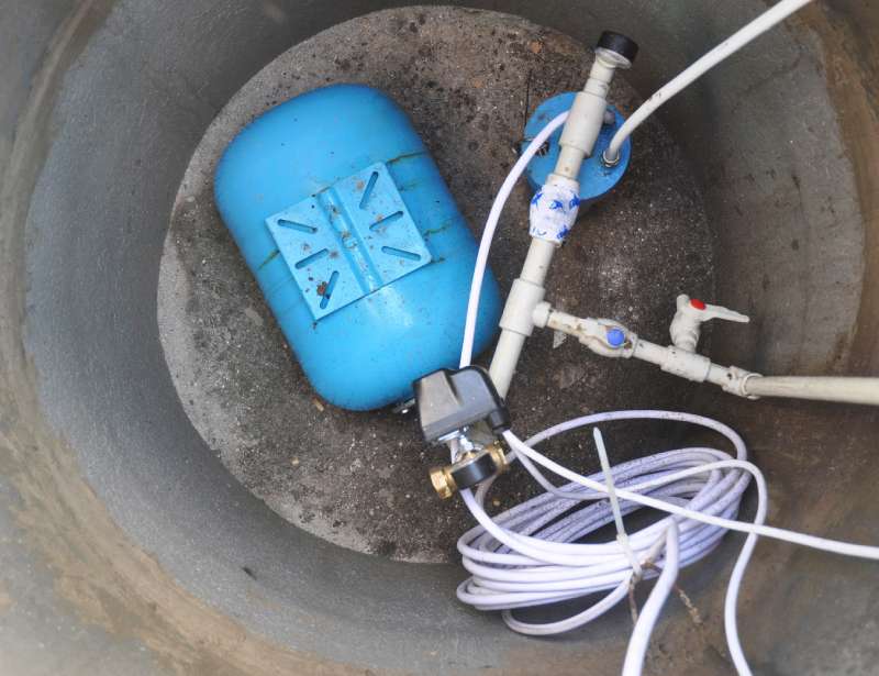 Aerial View Of A Deep Well Jet Pump