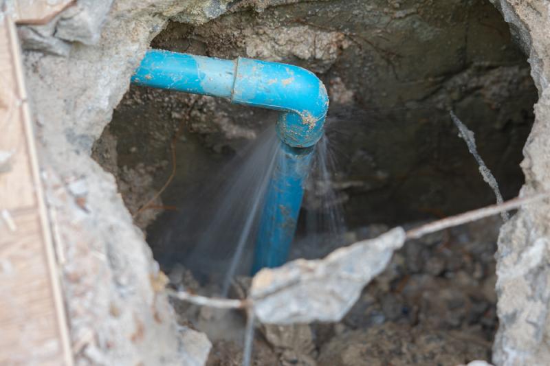 Leaking Plumbing Underground