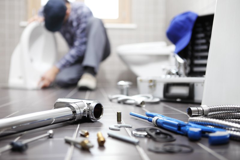 Maryland Plumber At Work