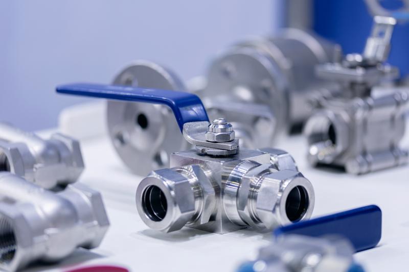 Partially Closed Valve