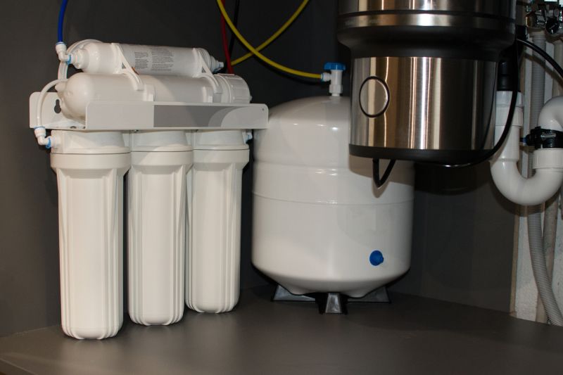 Reverse Osmosis Water Filtration System Installed