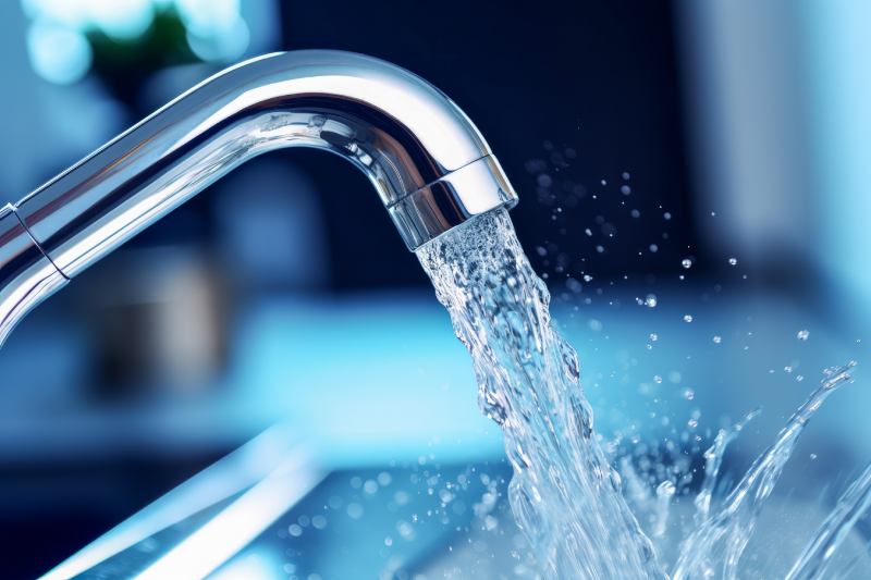 Strong Water Pressure Coming Out Of Sink Faucet