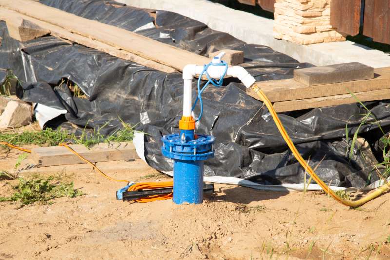 Underperforming Well Pump Being Shown