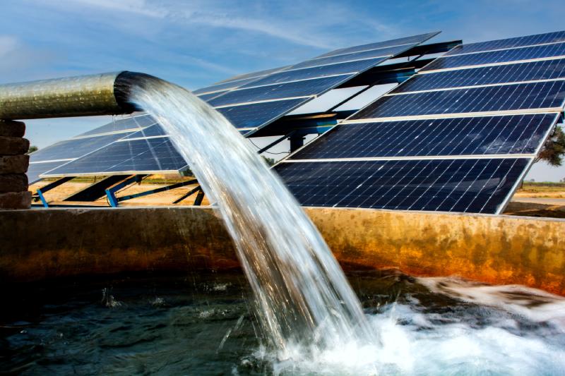 Working Solar Powered Well Pump
