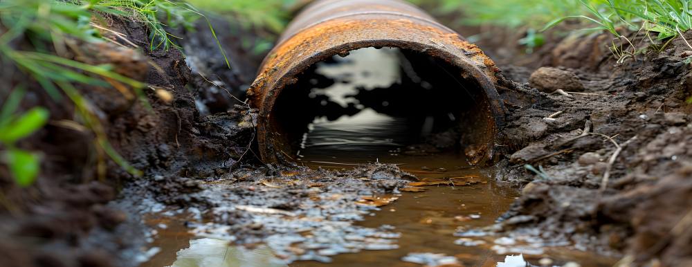clogged or blocked pipes