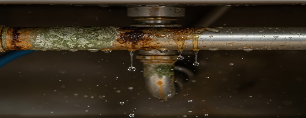 leaks around disposal