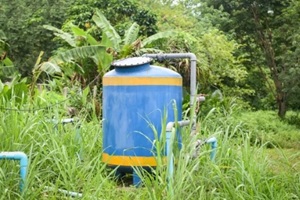 groundwater well with pvc pipe and system electric deep well submersible pump water tank
