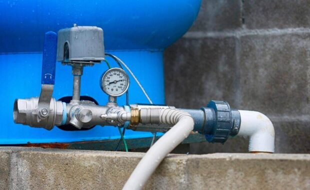 deep water well set up