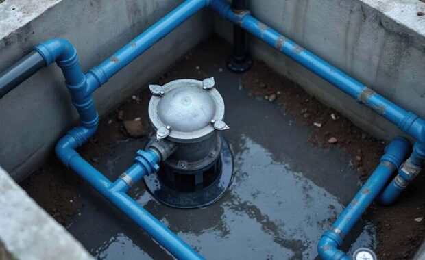 pumping station private house water supply system