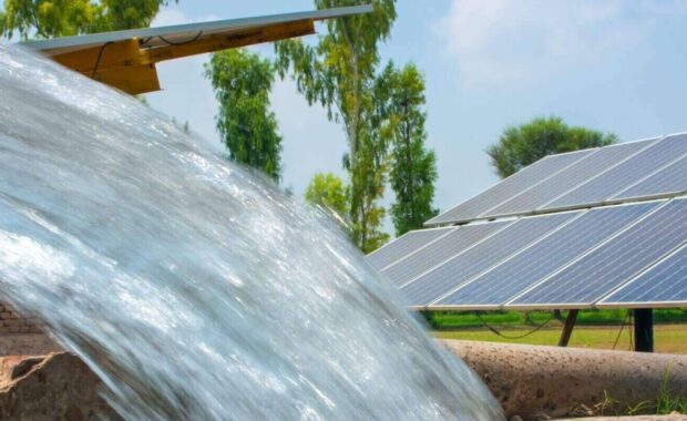 solar powered tube well for irrigation