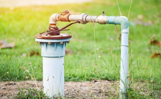 groundwater well with pvc pipe and system electric deep well submersible pump water