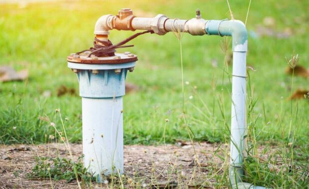 groundwater well with pvc pipe and system electric deep well submersible pump water