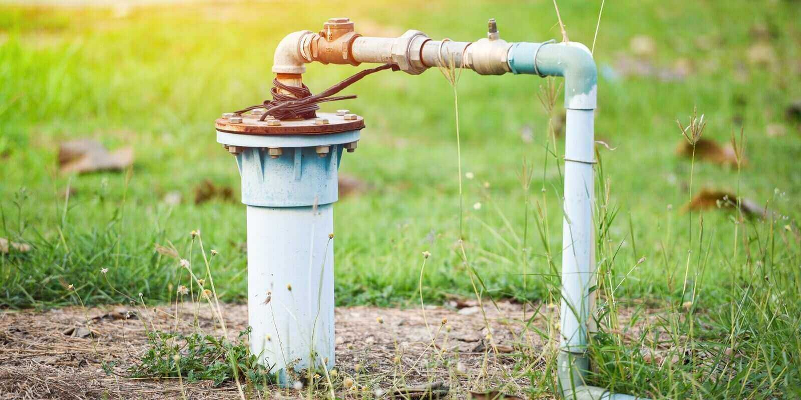 groundwater well with pvc pipe and system electric deep well submersible pump water