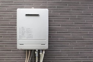 newly installed water heater