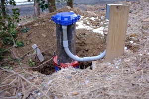 fixing a private well on house property